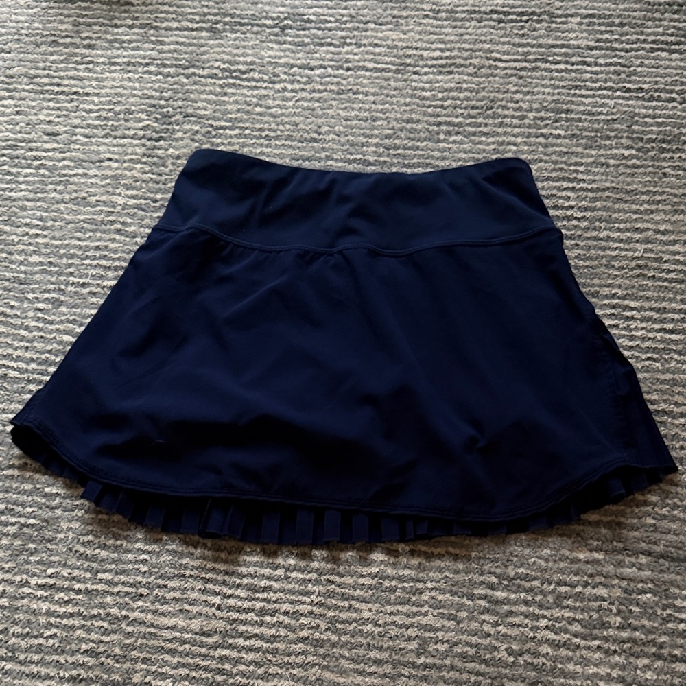 Baleaf Dark Blue Pleated Skirt